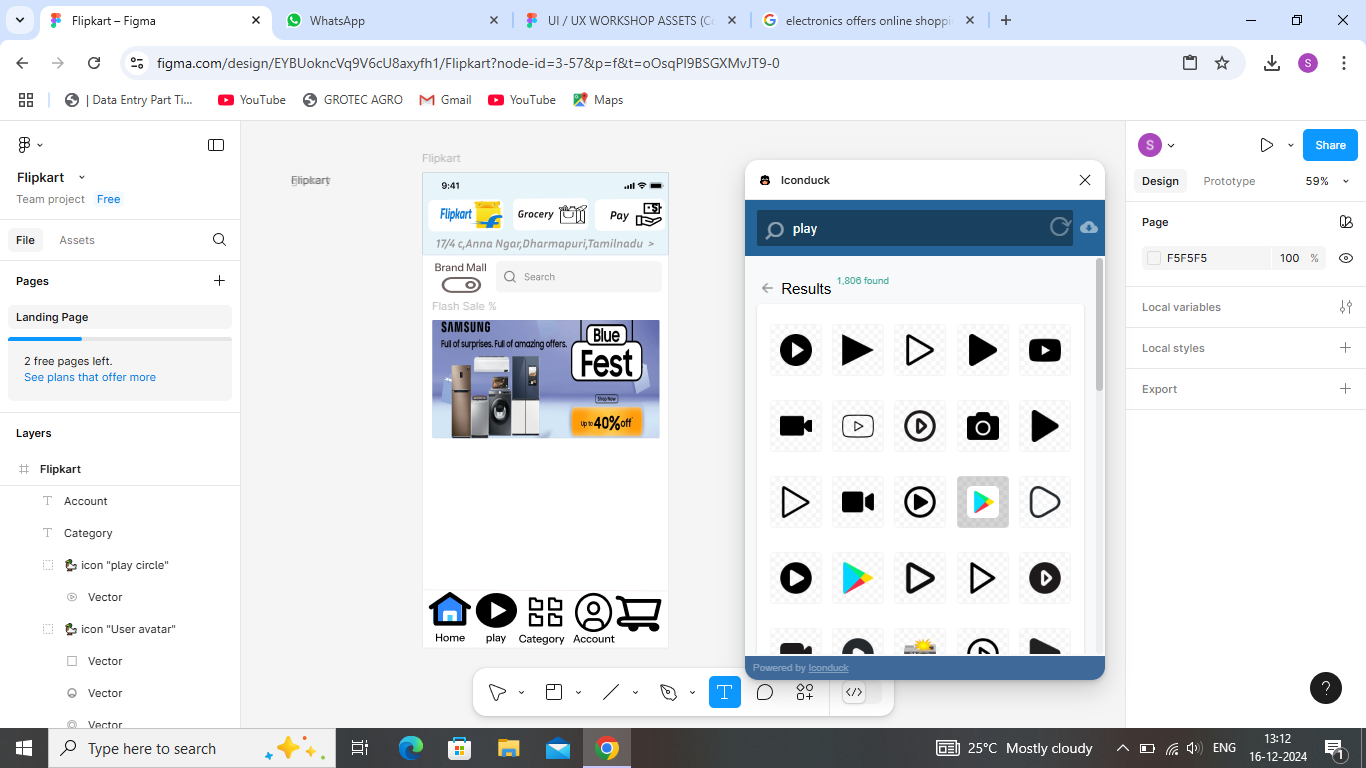 UI/UX Designs